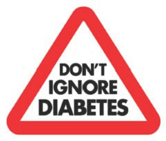 Don't Ignore Diabetes logo for Diabetes Awareness