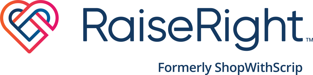RaiseRight, Formerly ShopWithScrip logo.