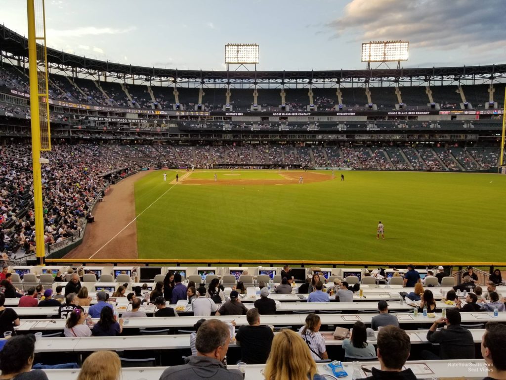 View of the White Sox game.