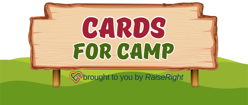 Cards for Camps by RaiseRight logo